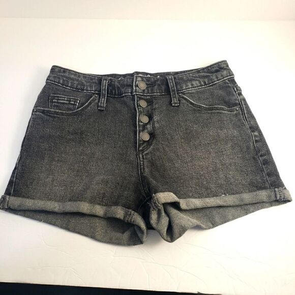 Universal Threads black denim shorts - Picture 1 of 3